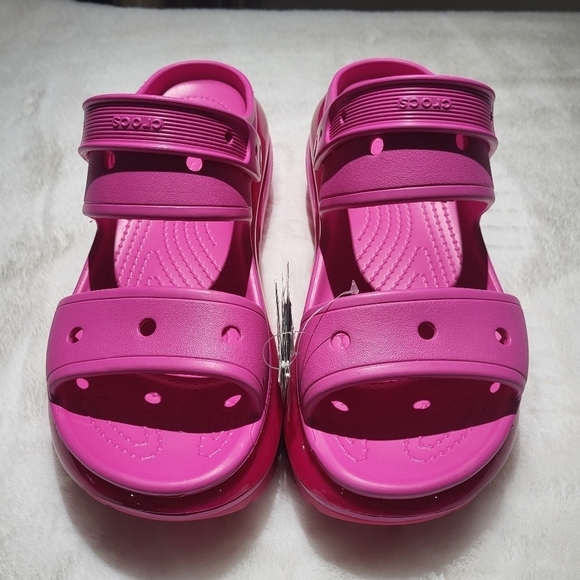 NWT CROCS Mega Crush Sandals - Picture 7 of 10